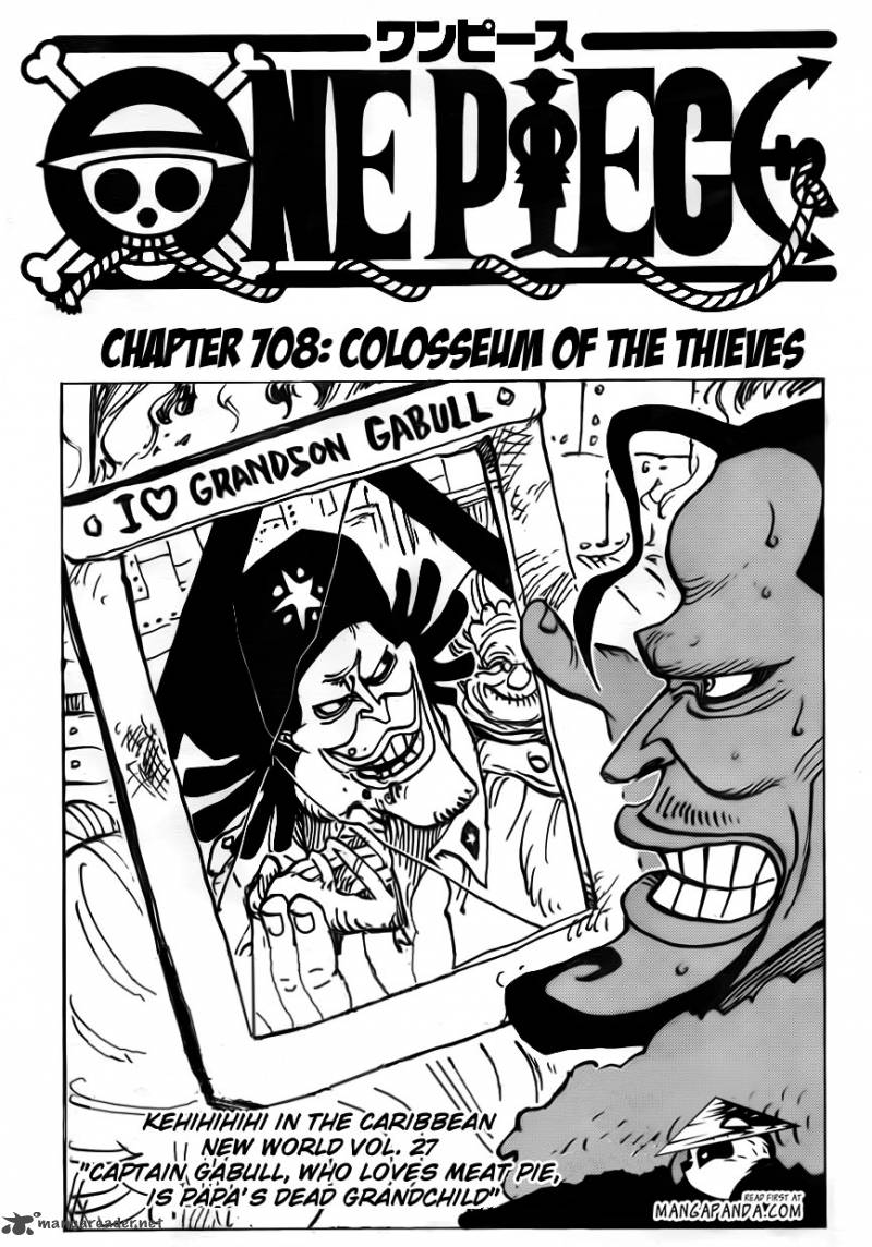 One Piece Chapter 708 — page 3