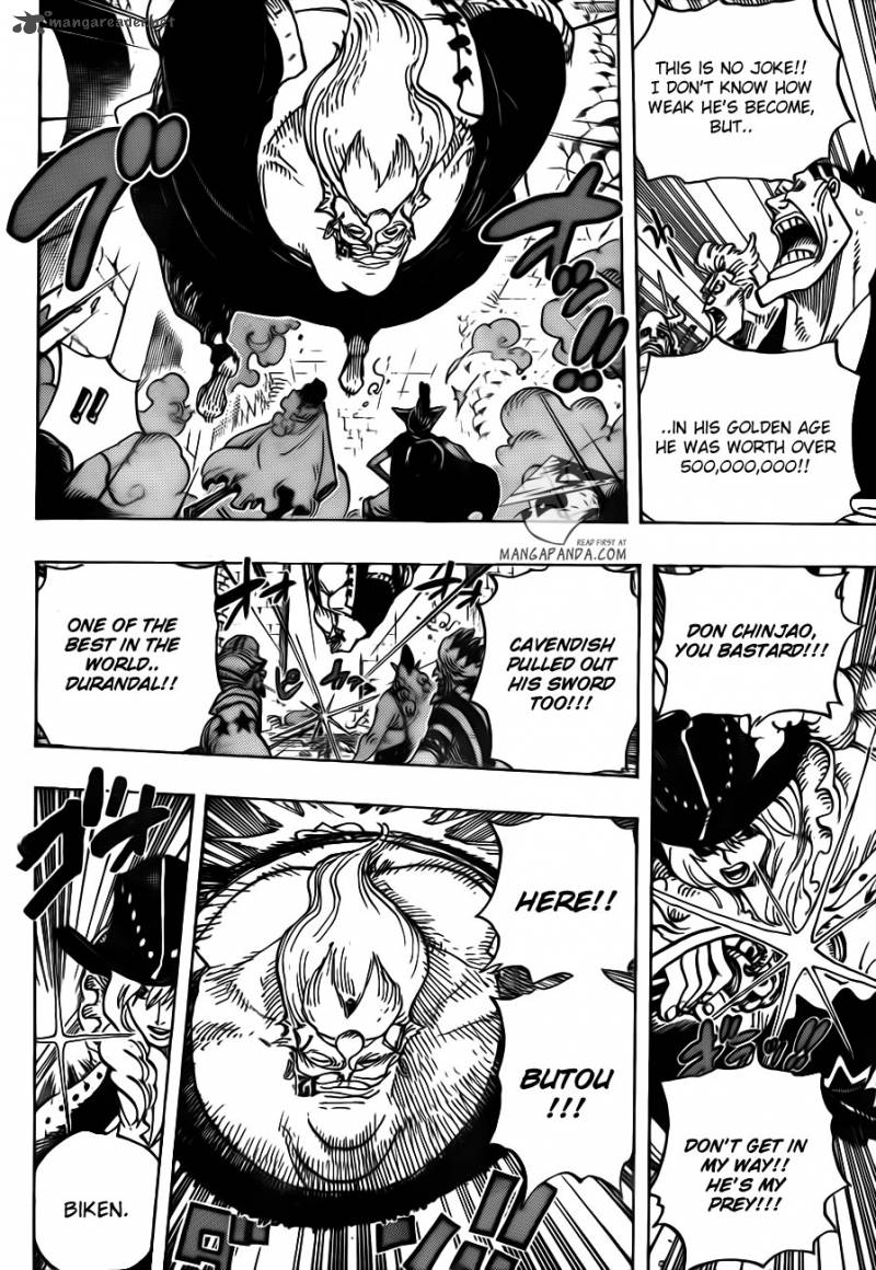 One Piece Chapter 708 — page 6