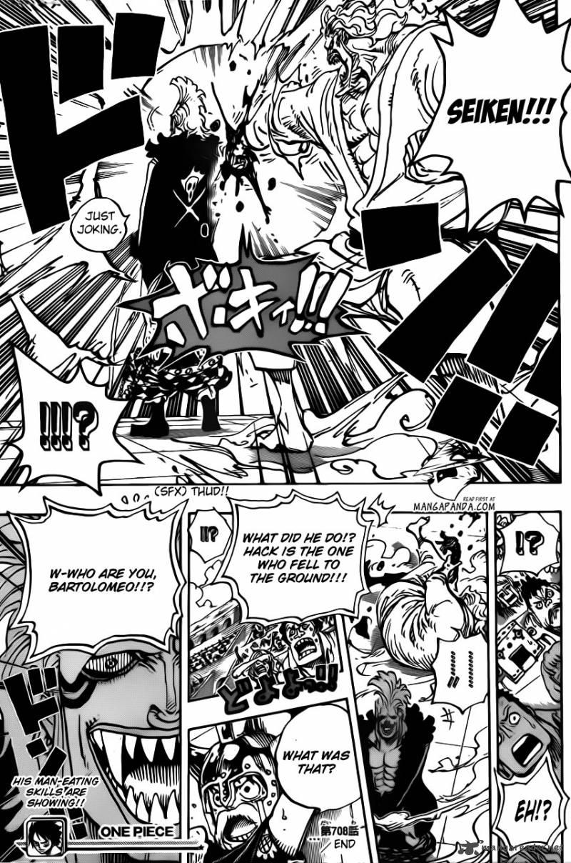 One Piece Chapter 708 — page 17