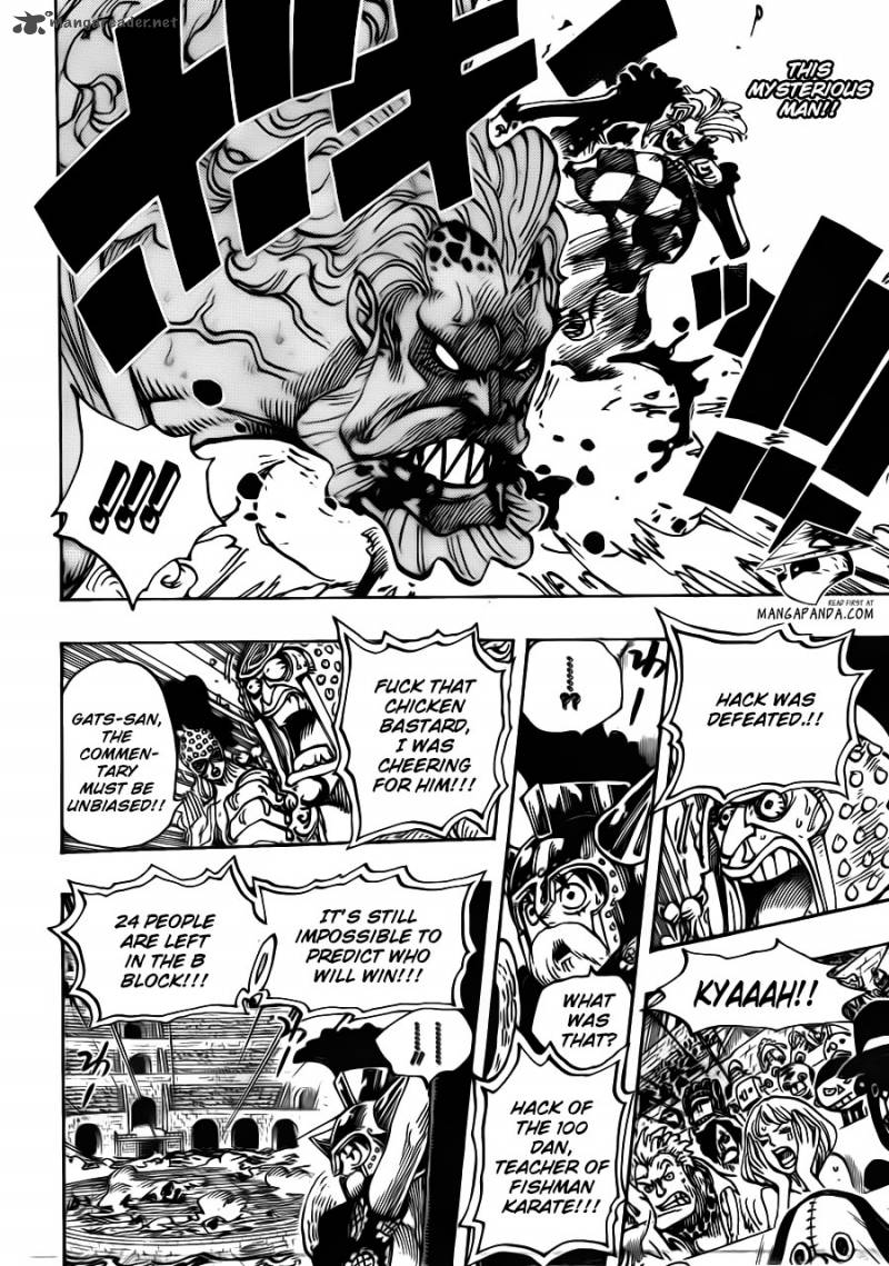 One Piece Chapter 709 — page 4