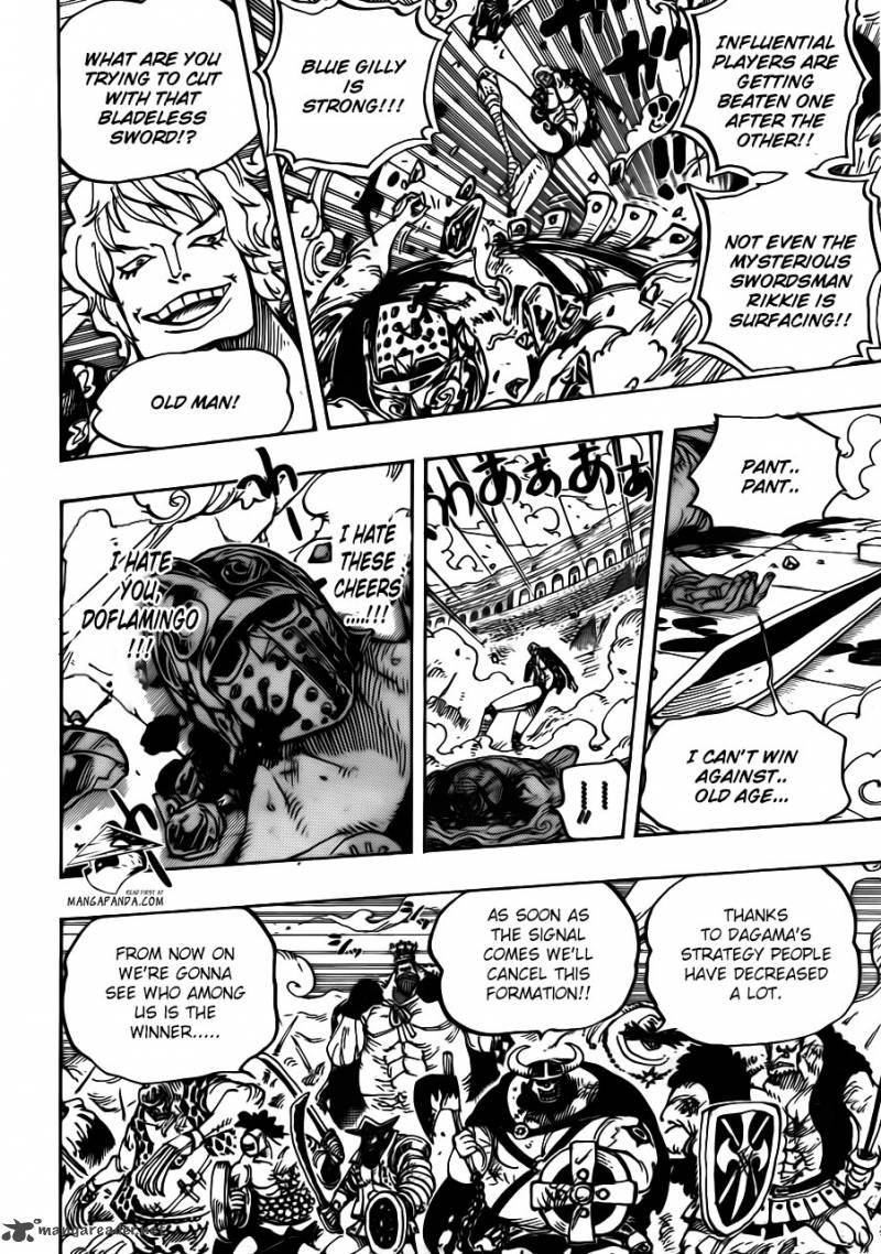 One Piece Chapter 709 — page 6