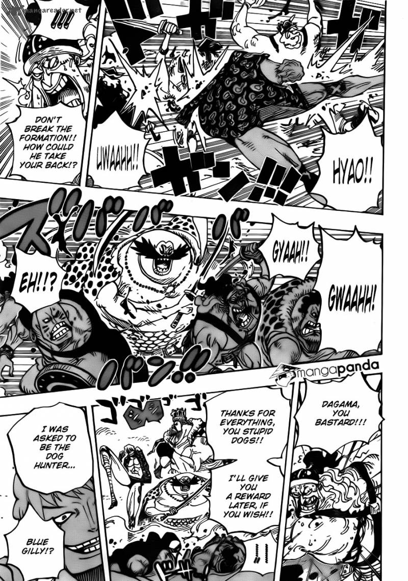 One Piece Chapter 709 — page 7