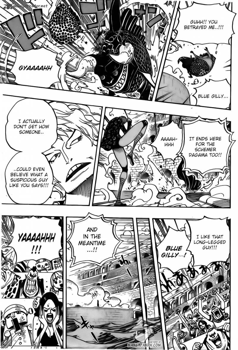 One Piece Chapter 709 — page 9