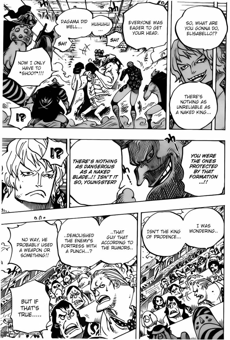 One Piece Chapter 709 — page 11