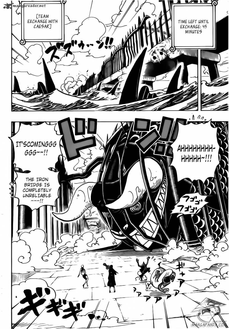 One Piece Chapter 710 — page 4