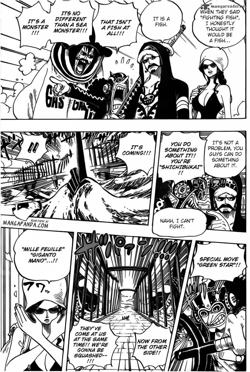 One Piece Chapter 710 — page 5