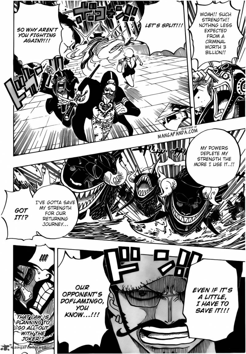 One Piece Chapter 710 — page 8