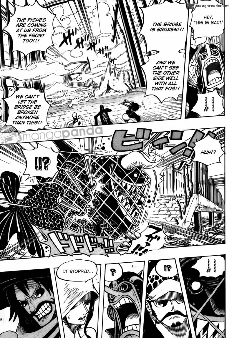 One Piece Chapter 710 — page 9