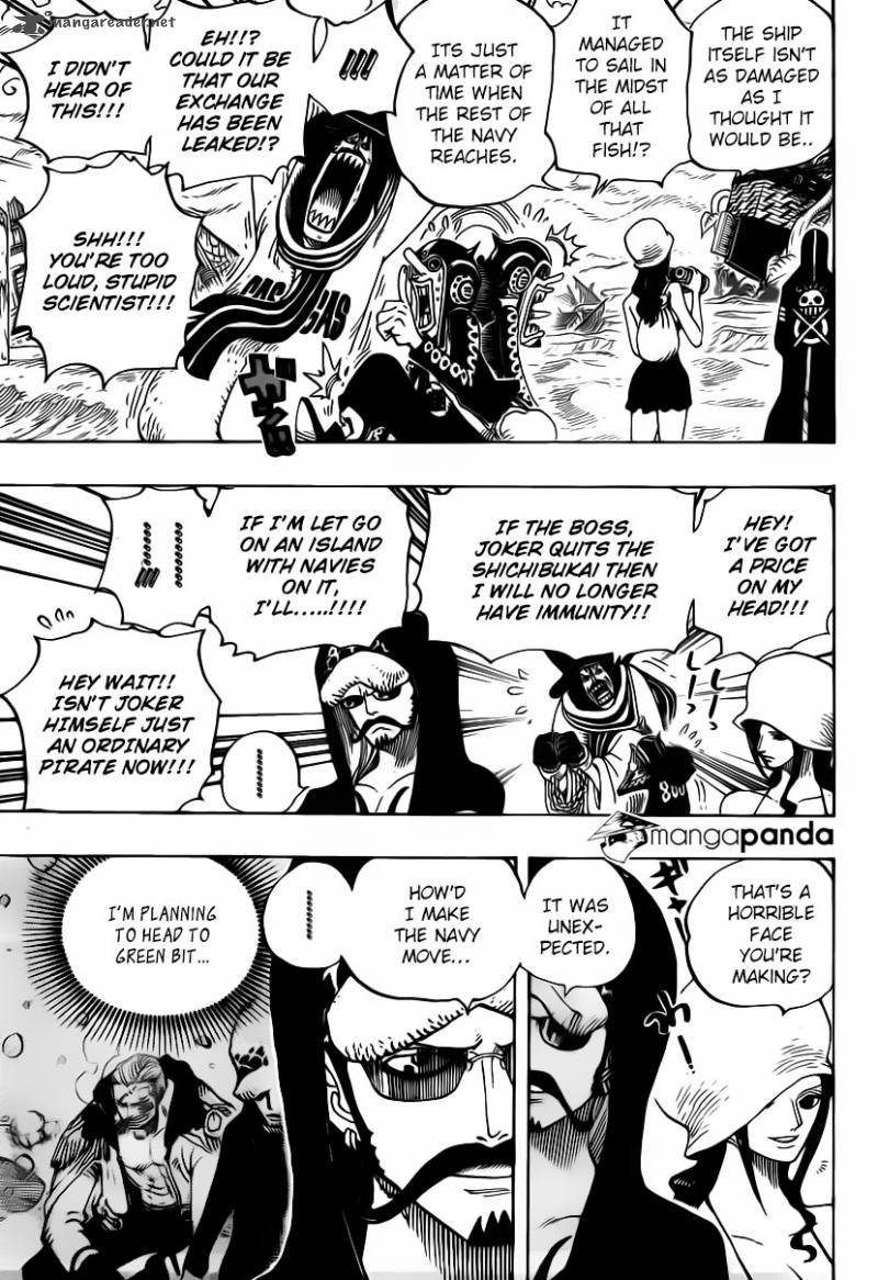 One Piece Chapter 710 — page 14
