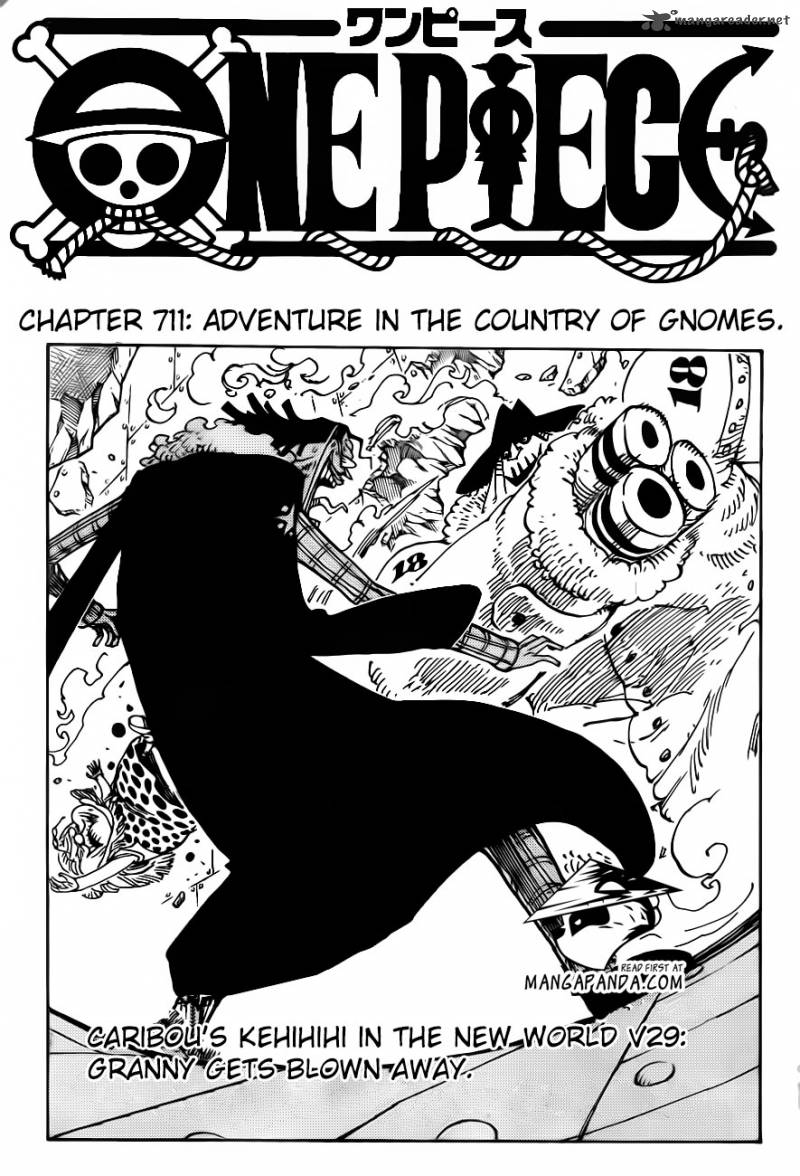 One Piece Chapter 711 — page 3