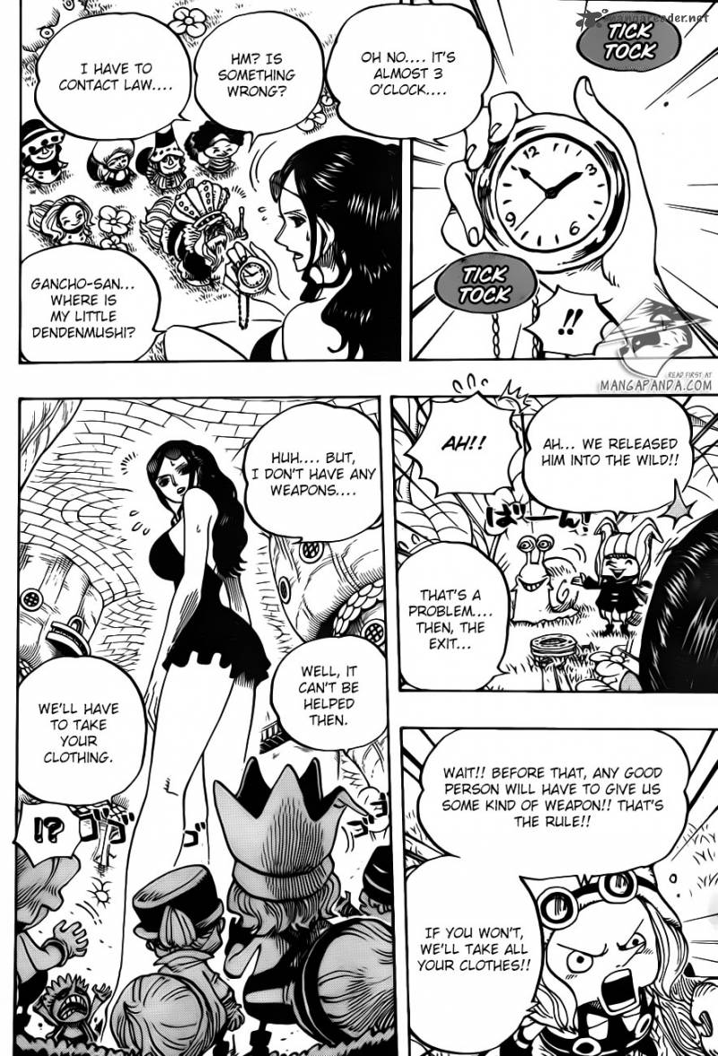 One Piece Chapter 711 — page 9
