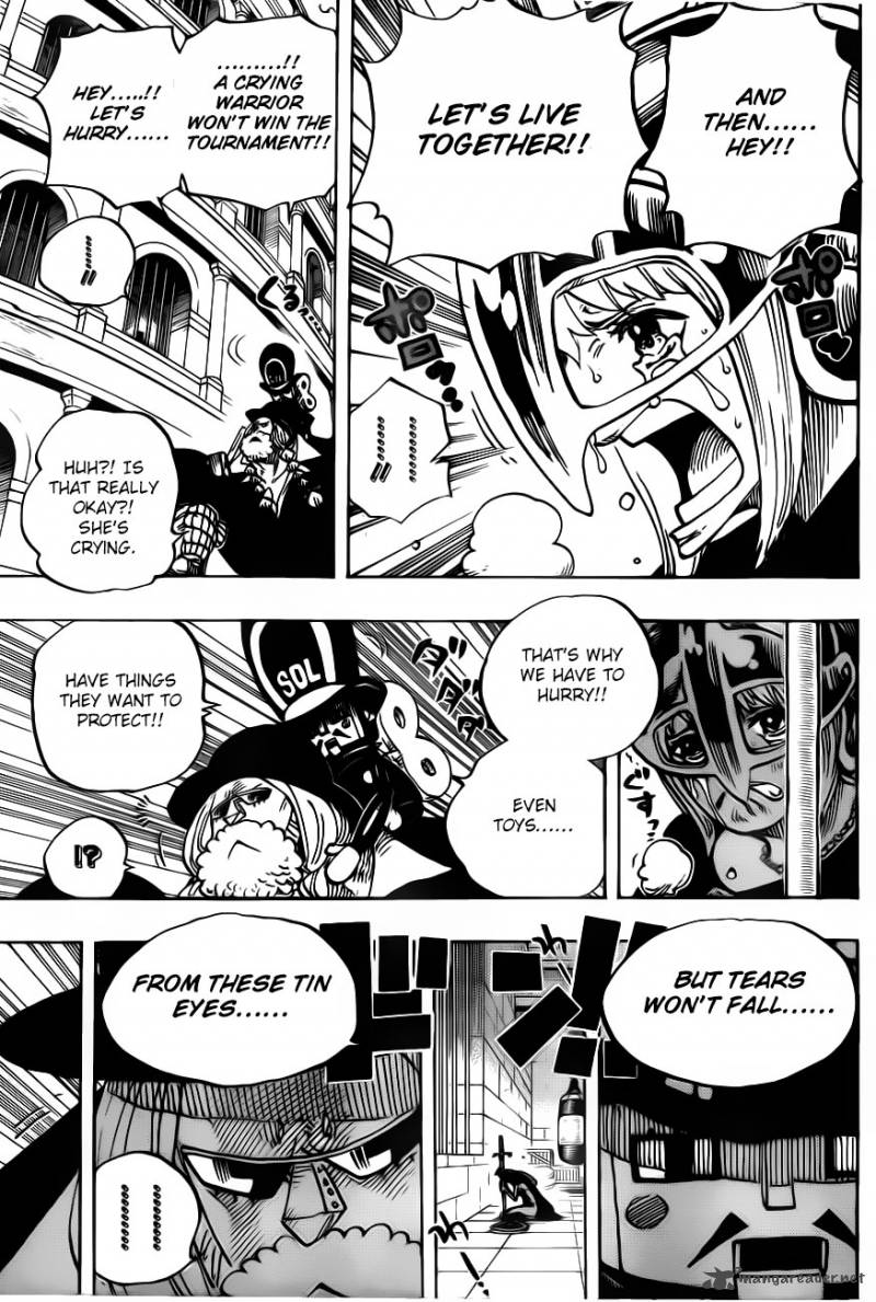 One Piece Chapter 711 — page 18
