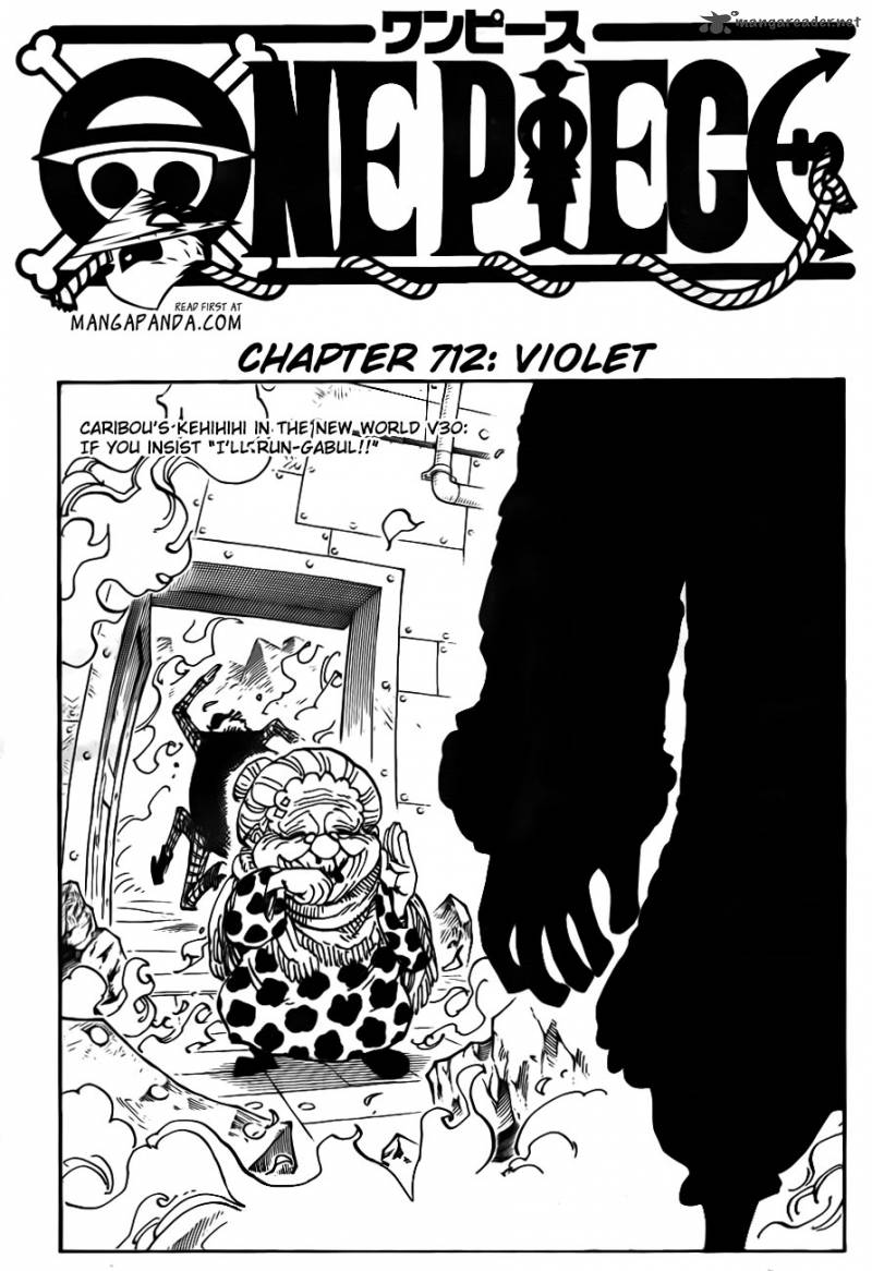 One Piece Chapter 712 — page 2