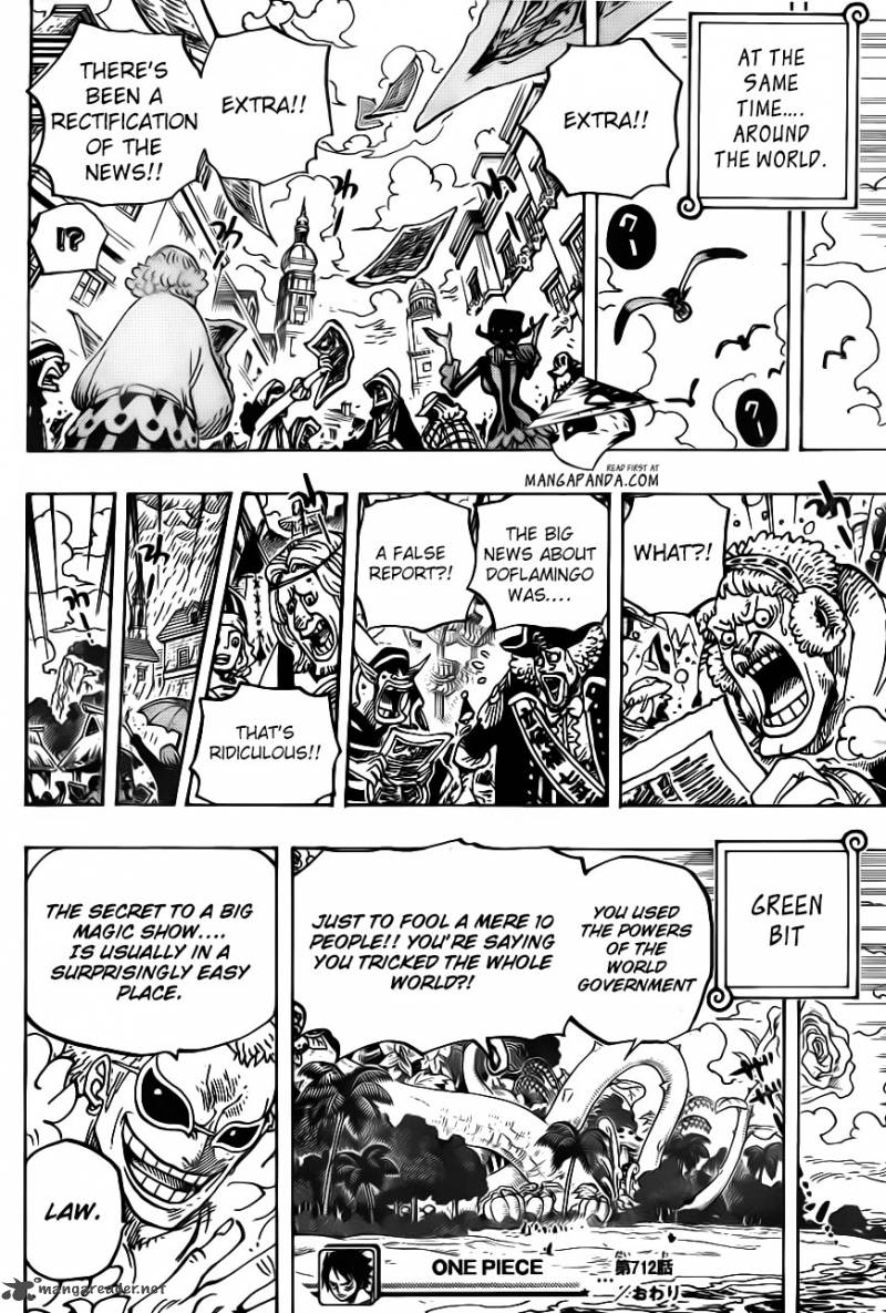 One Piece Chapter 712 — page 18