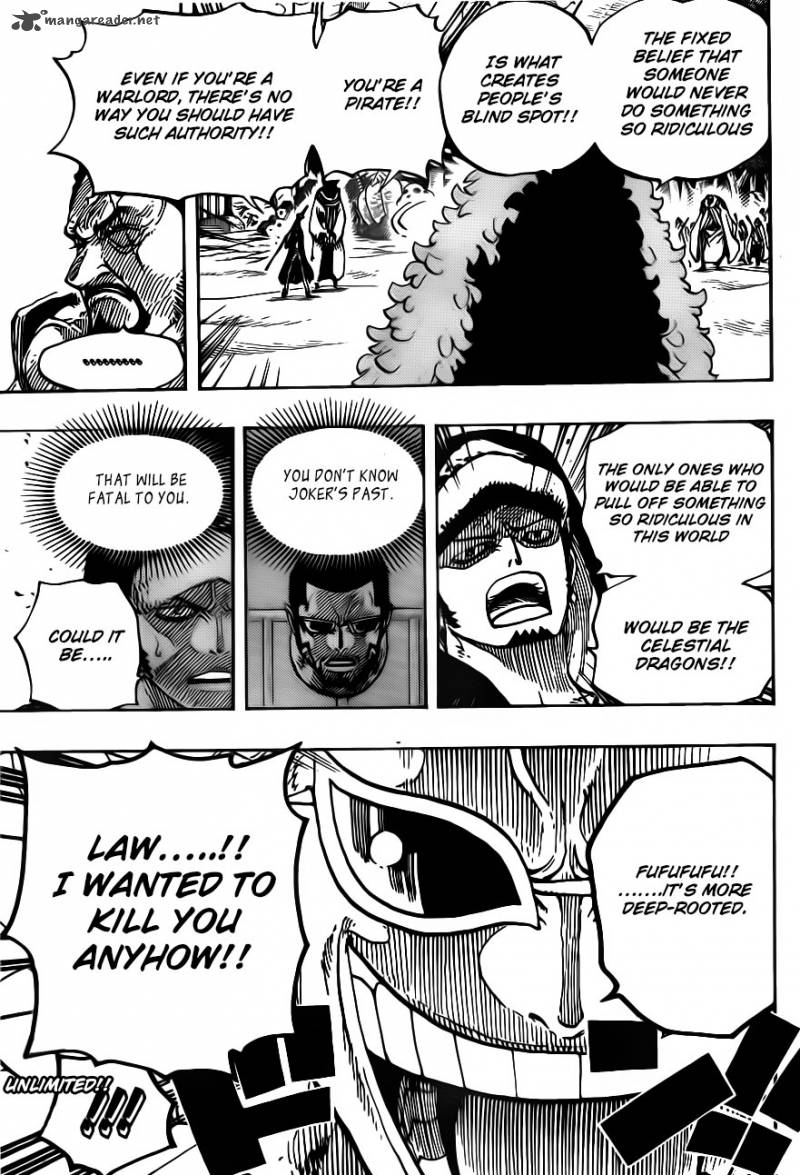 One Piece Chapter 712 — page 19