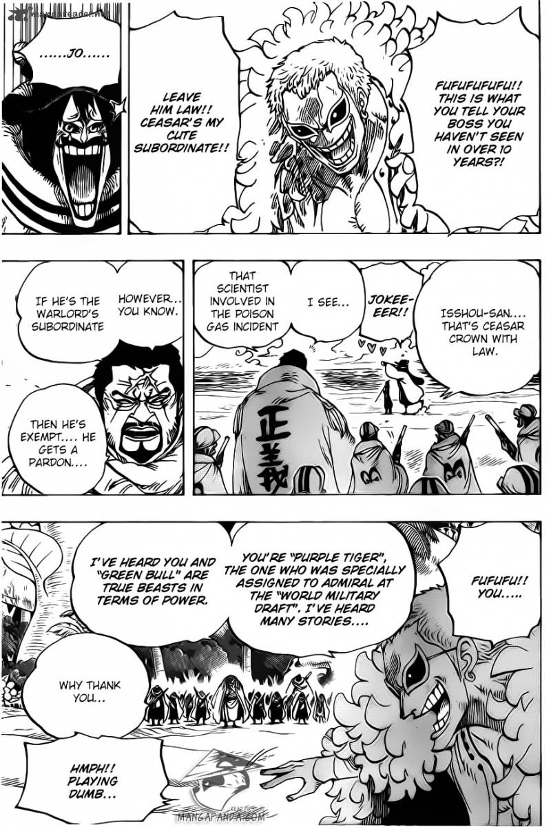 One Piece Chapter 713 — page 5