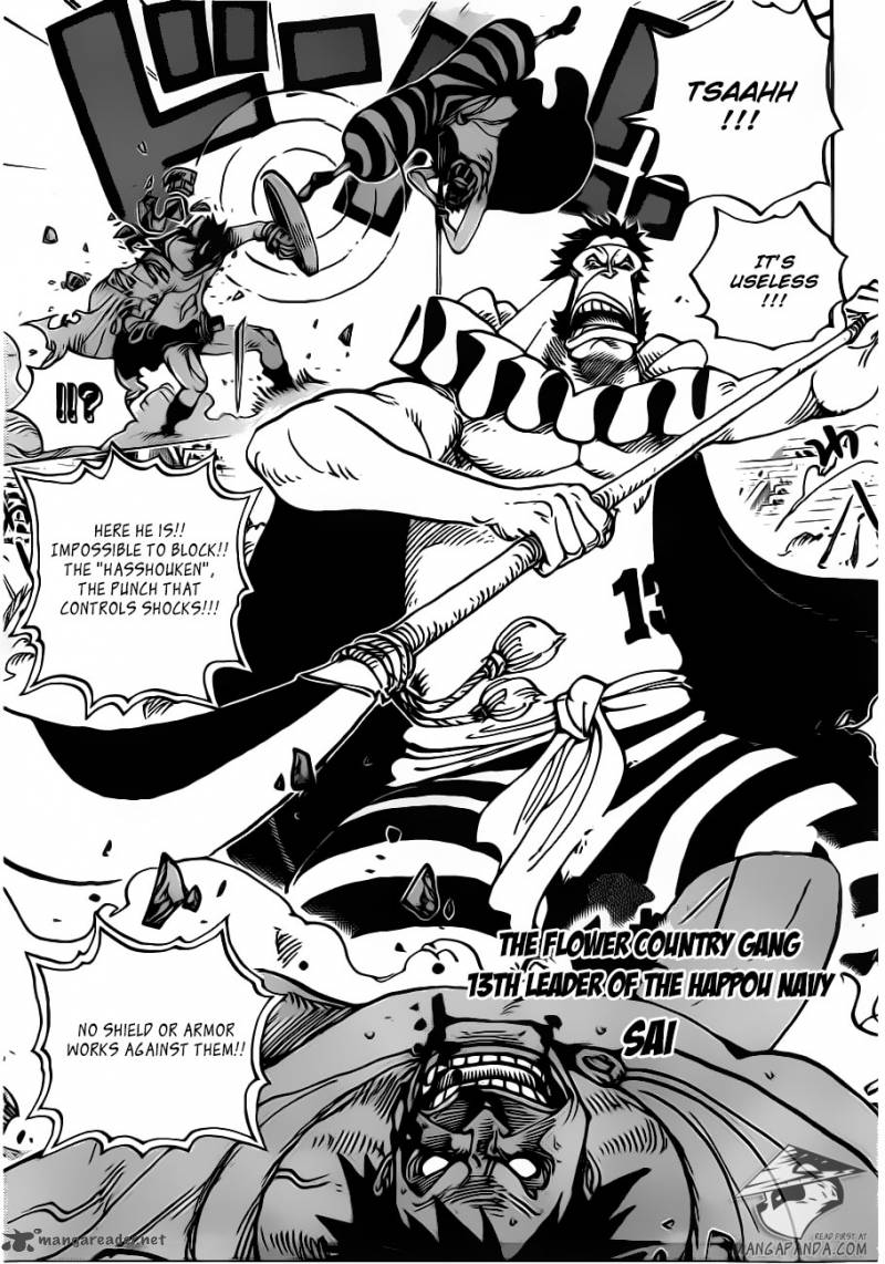One Piece Chapter 715 — page 8