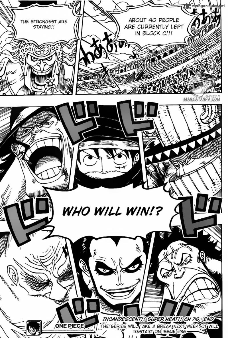 One Piece Chapter 715 — page 19
