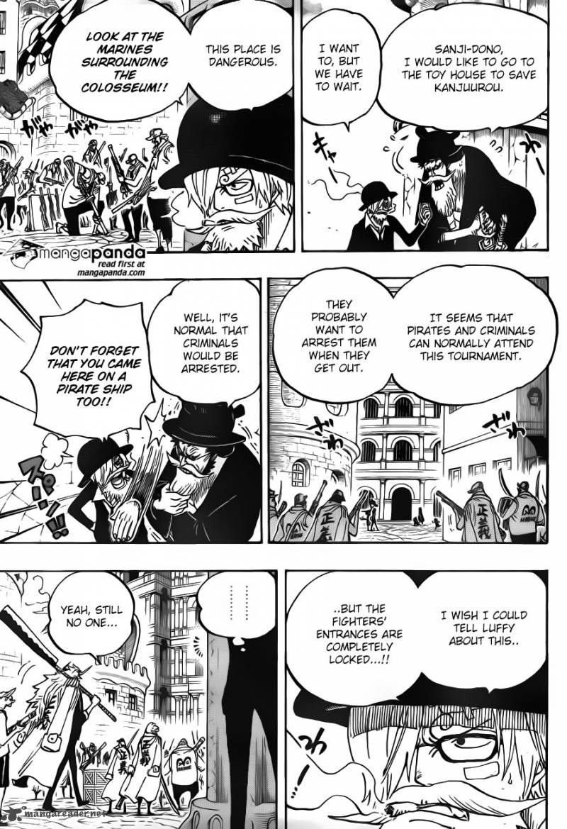 One Piece Chapter 717 — page 7