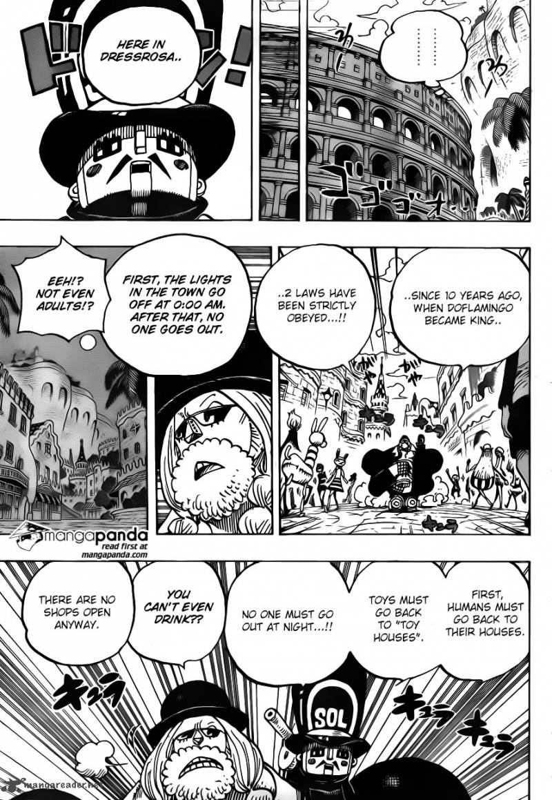 One Piece Chapter 717 — page 9
