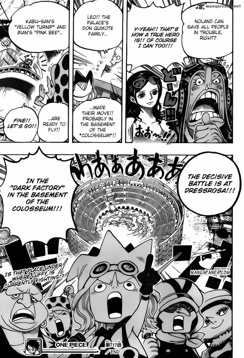 One Piece Chapter 717 — page 19