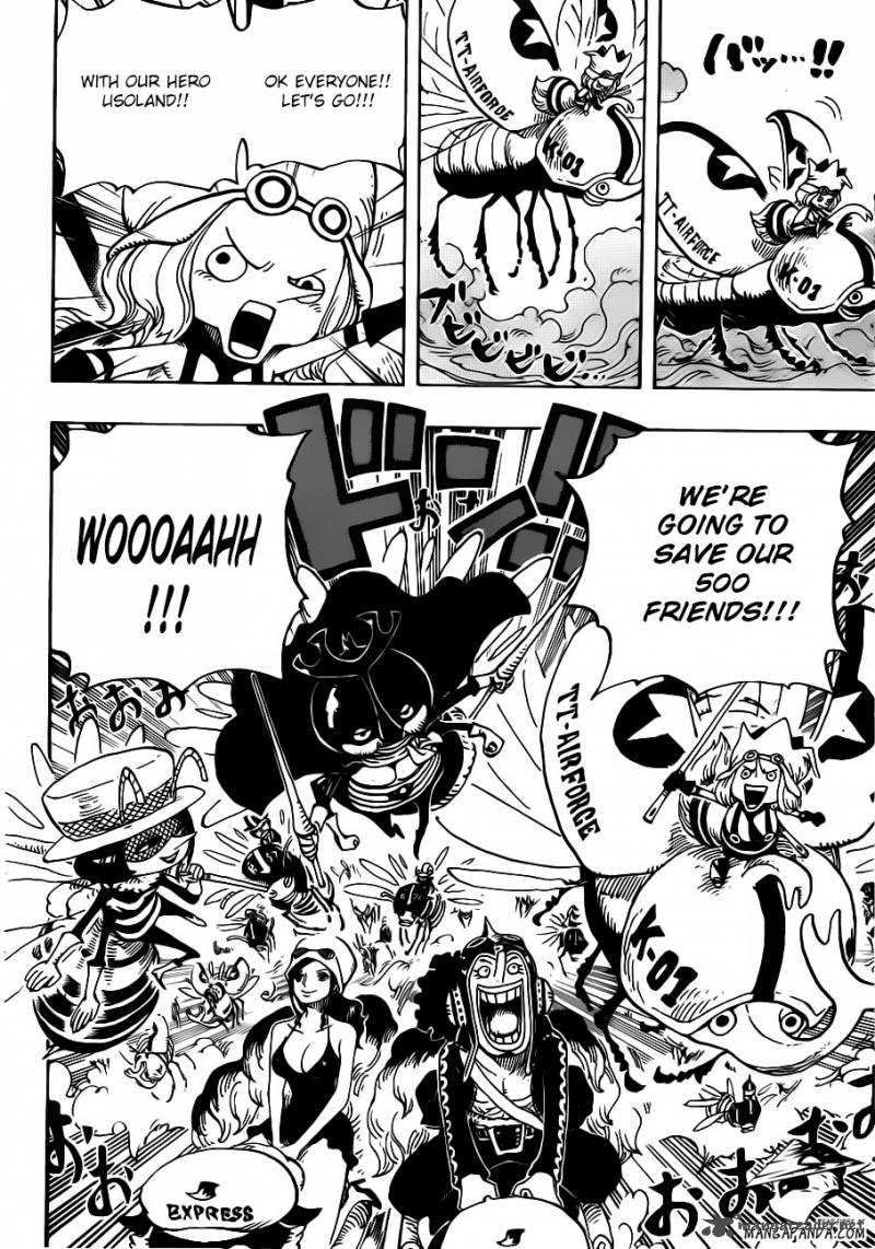 One Piece Chapter 718 — page 7