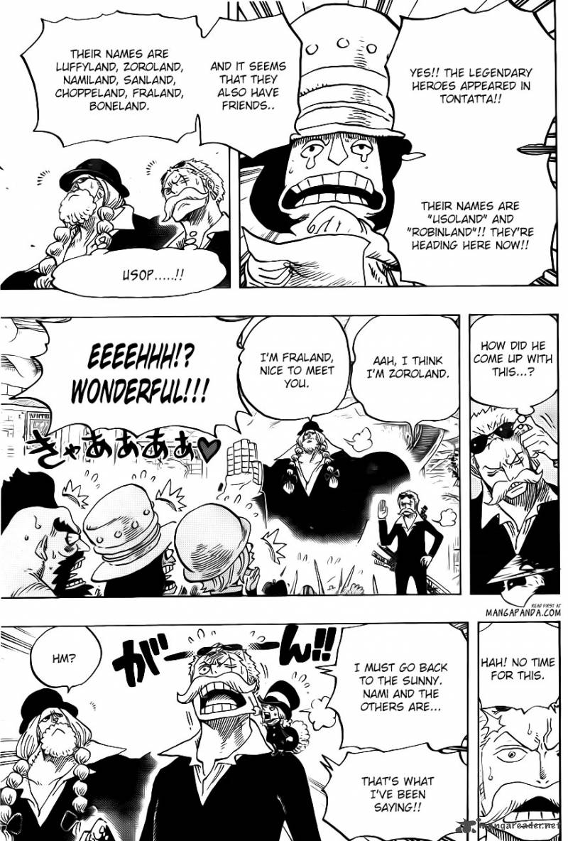 One Piece Chapter 718 — page 11
