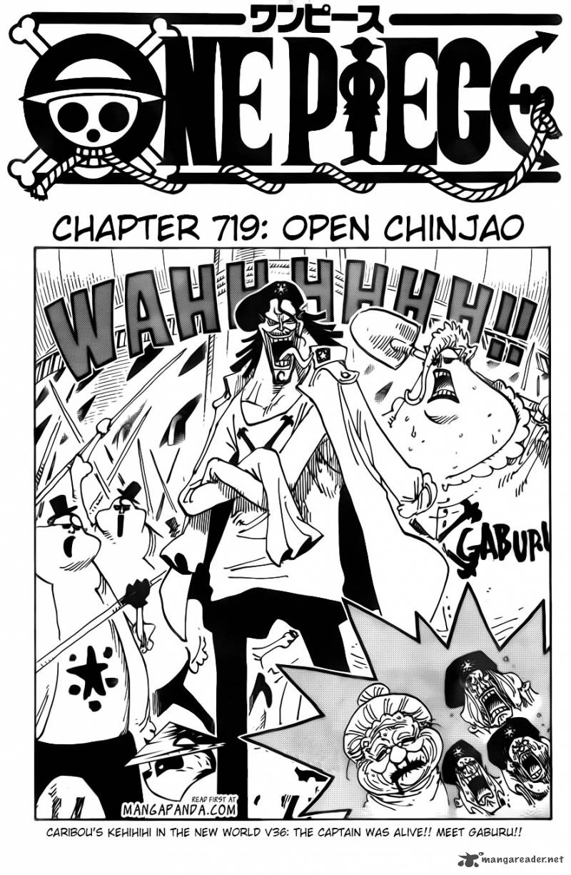 One Piece Chapter 719 — page 3