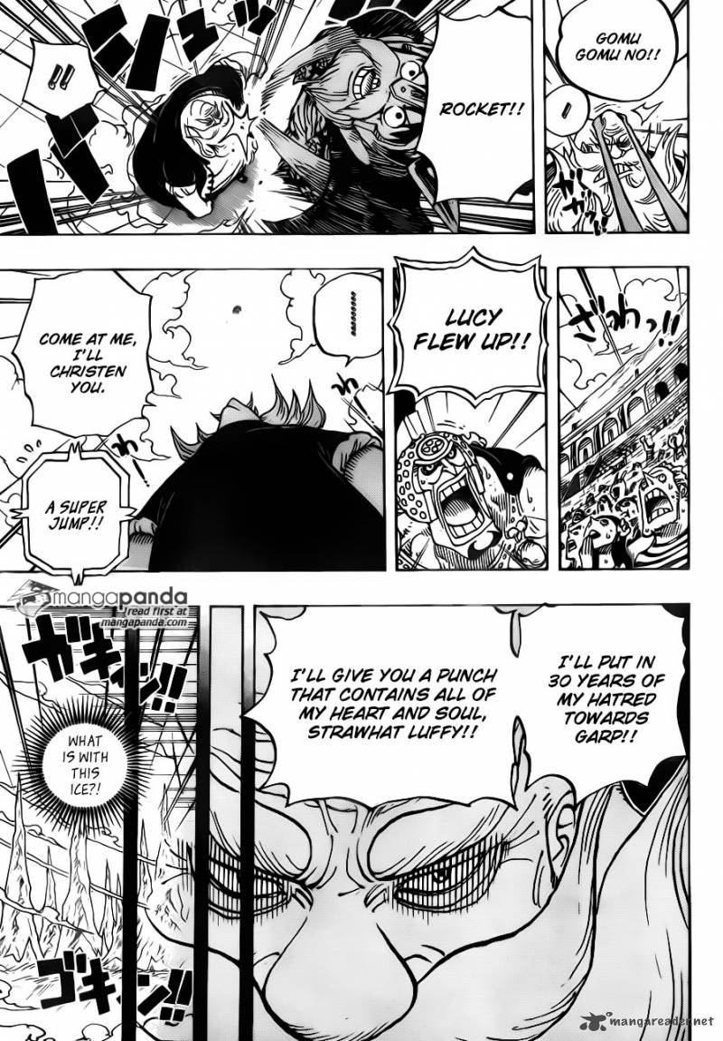 One Piece Chapter 719 — page 7