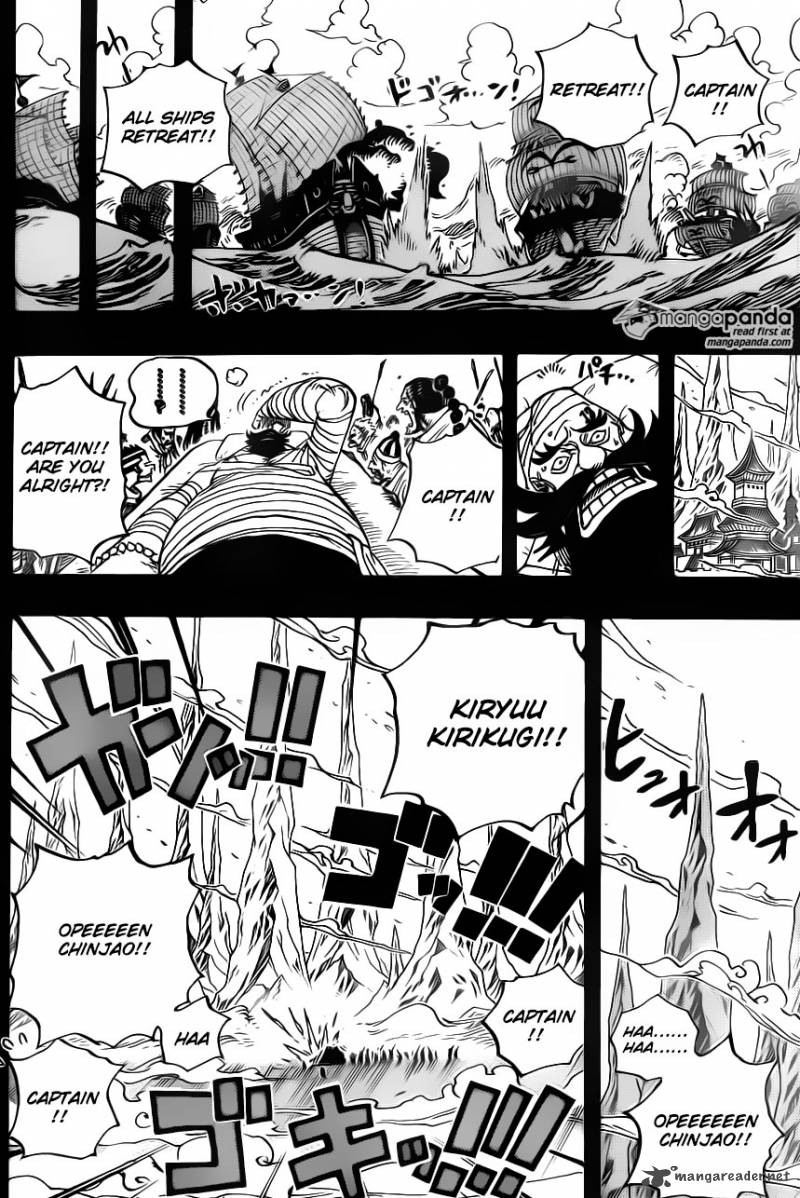 One Piece Chapter 719 — page 12