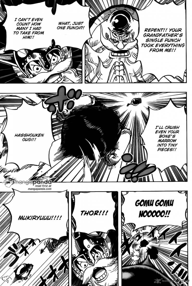 One Piece Chapter 719 — page 15