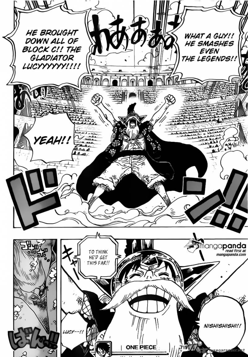 One Piece Chapter 719 — page 19