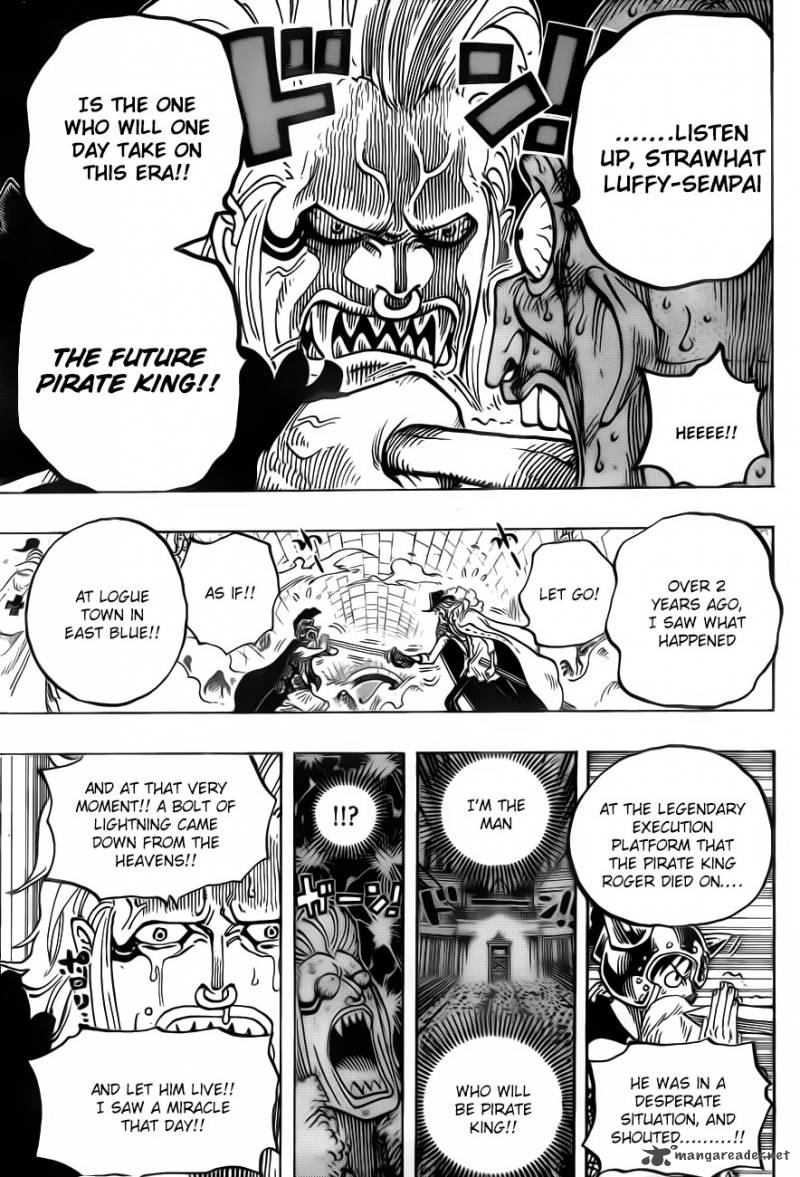 One Piece Chapter 720 — page 7