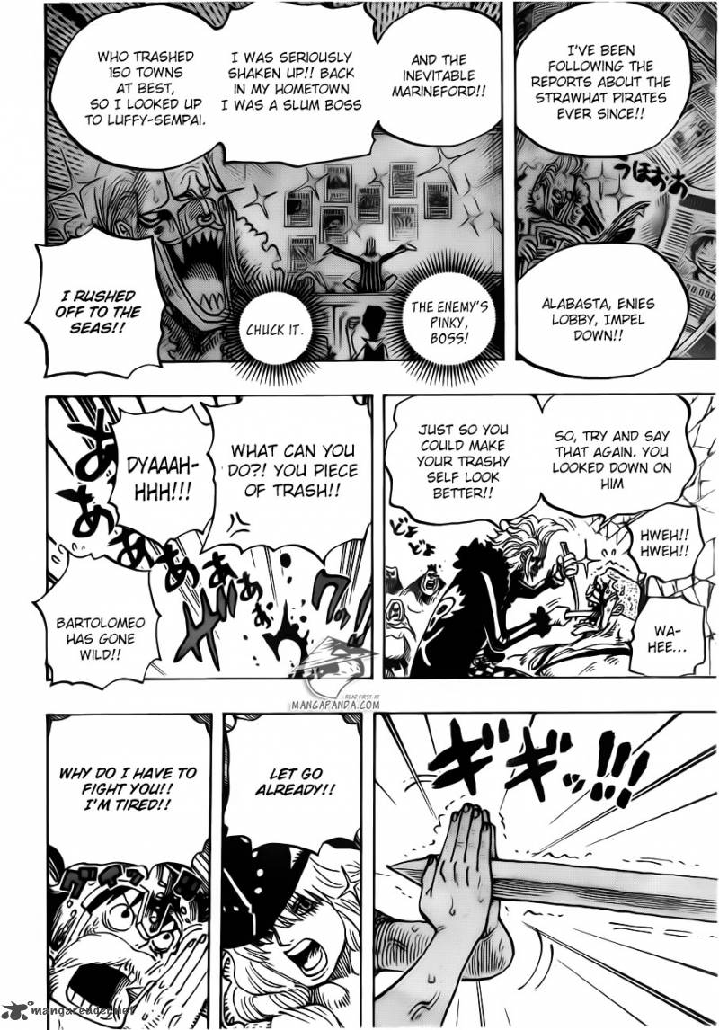 One Piece Chapter 720 — page 8