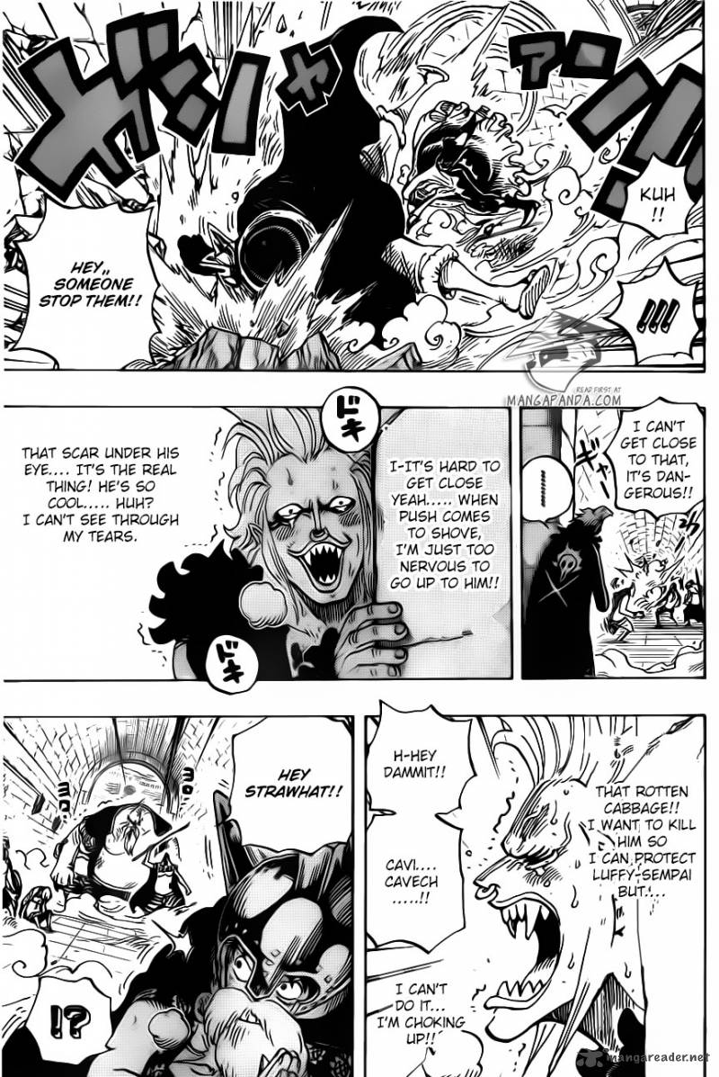 One Piece Chapter 720 — page 9