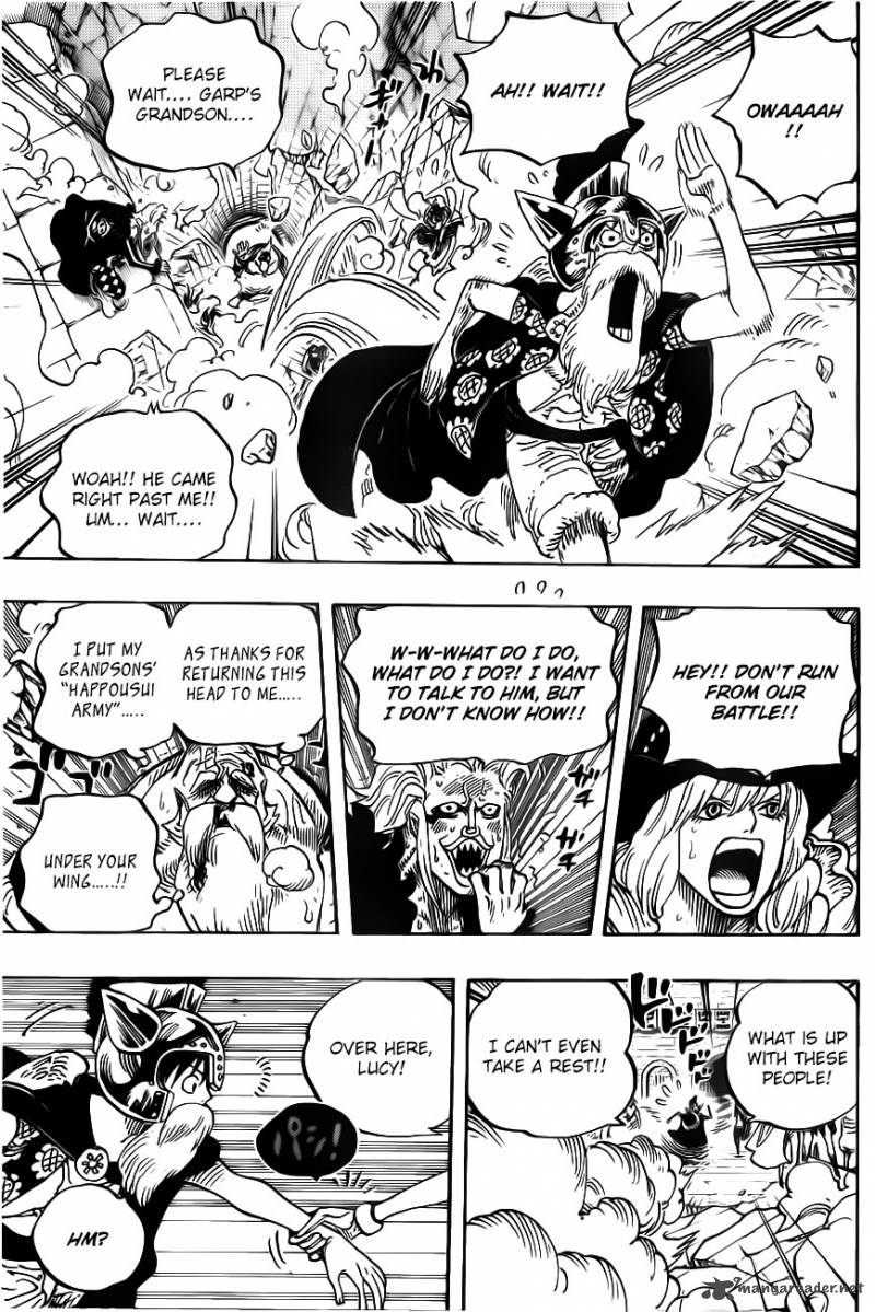 One Piece Chapter 720 — page 11