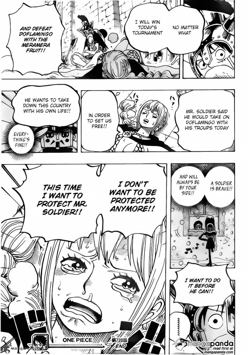 One Piece Chapter 720 — page 21