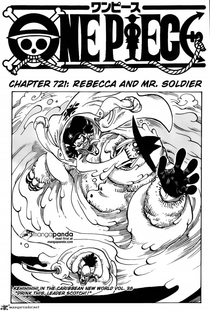 One Piece Chapter 721 — page 3