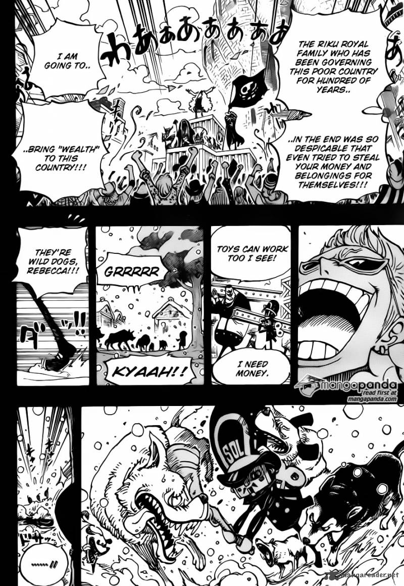 One Piece Chapter 721 — page 14