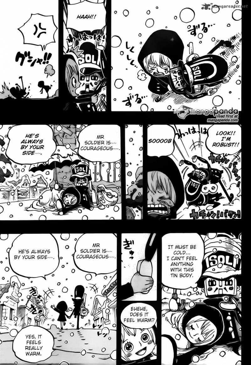 One Piece Chapter 721 — page 15
