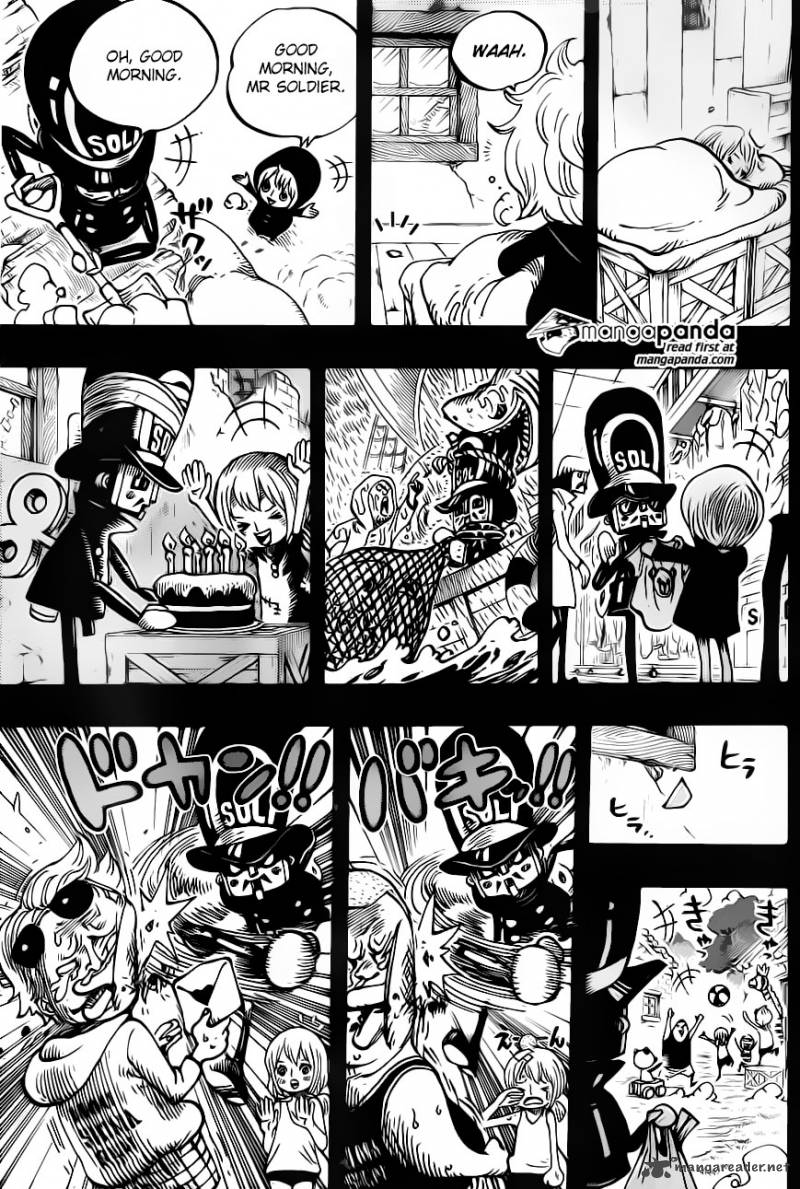 One Piece Chapter 721 — page 17