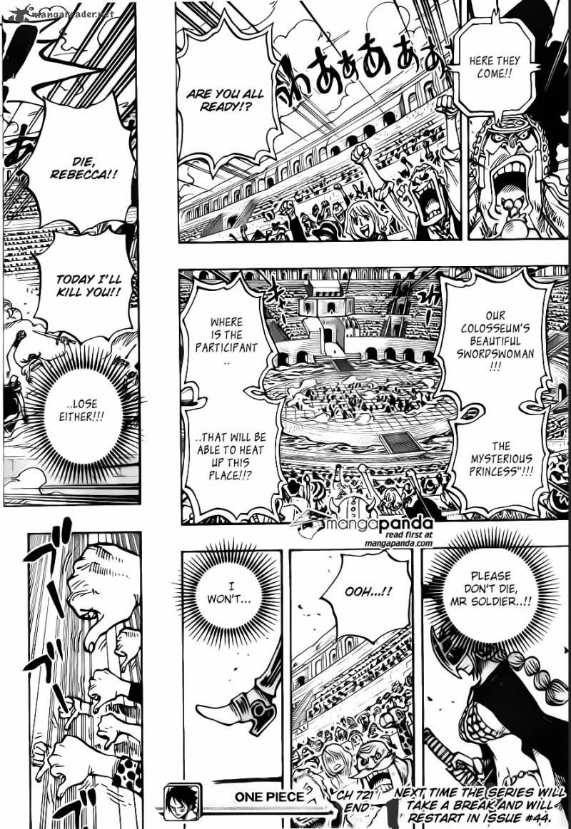 One Piece Chapter 721 — page 20