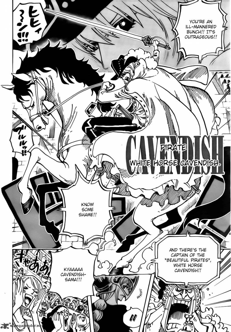 One Piece Chapter 722 — page 6
