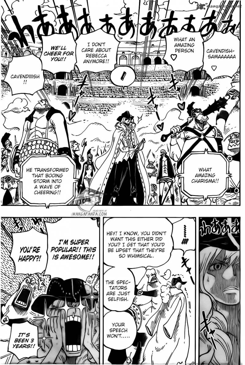 One Piece Chapter 722 — page 9