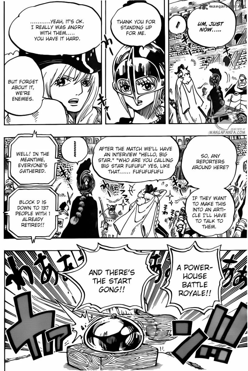 One Piece Chapter 722 — page 10