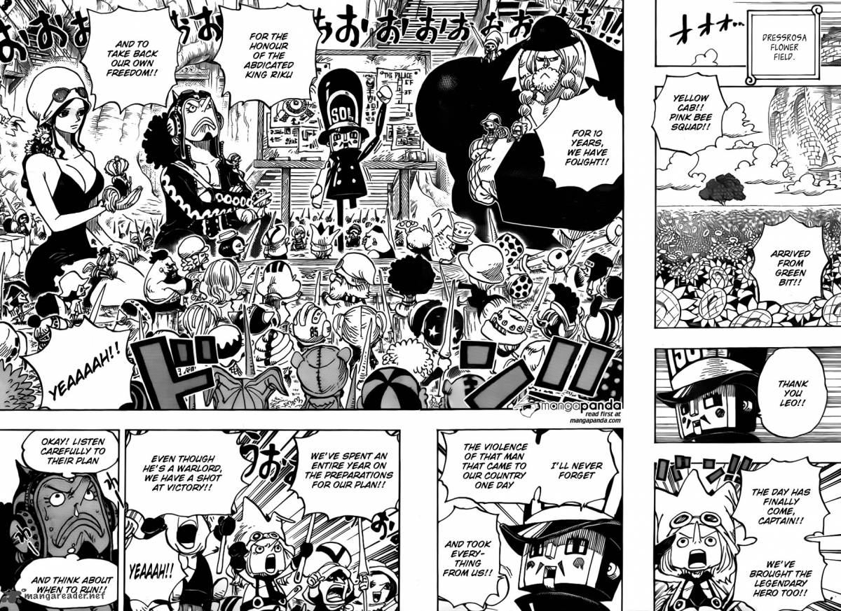 One Piece Chapter 722 — page 12