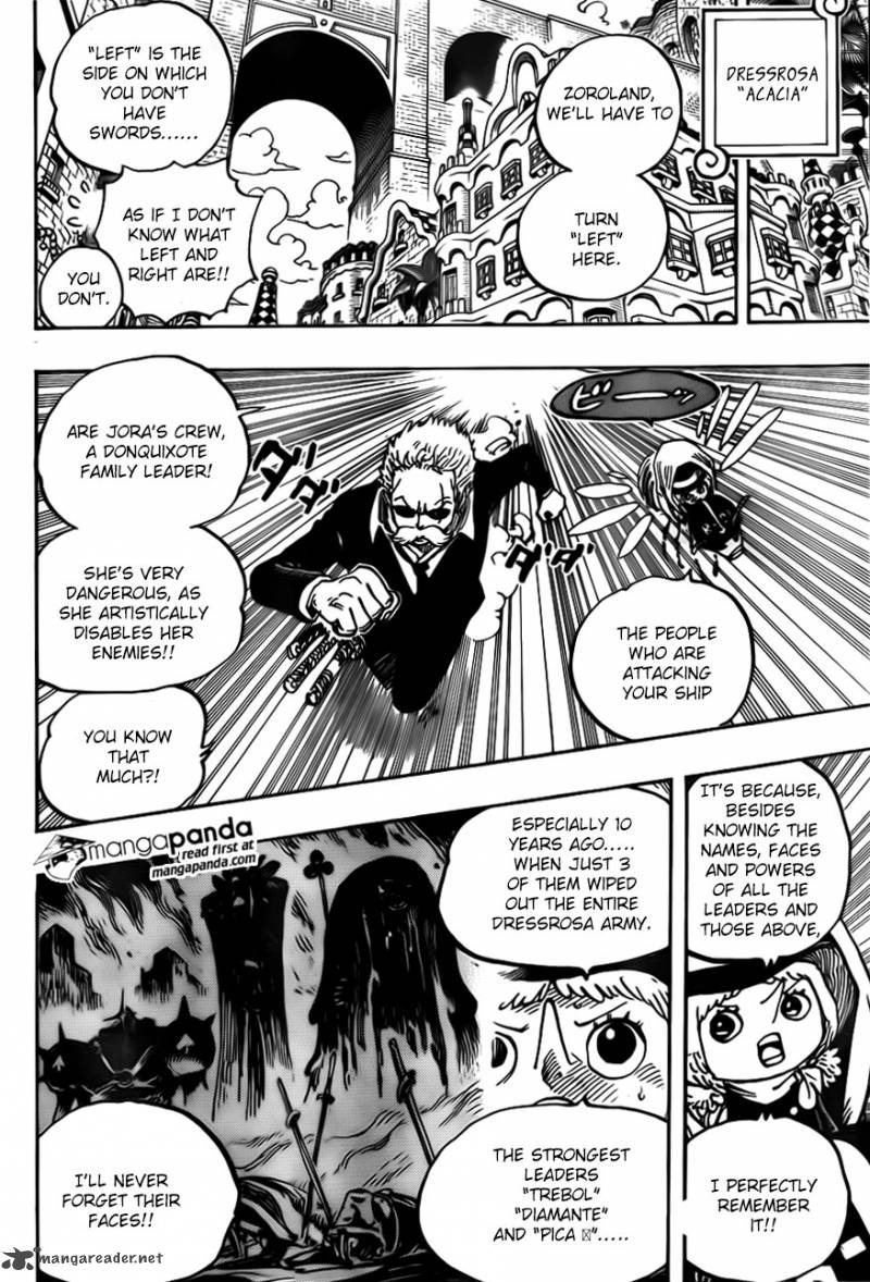 One Piece Chapter 722 — page 13
