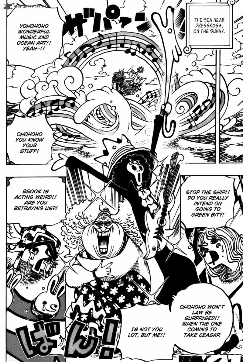 One Piece Chapter 722 — page 15