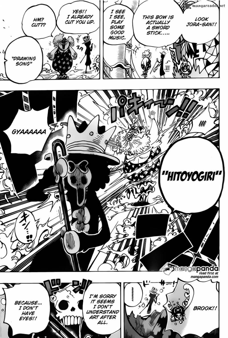 One Piece Chapter 722 — page 18