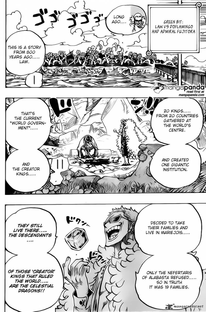 One Piece Chapter 722 — page 19